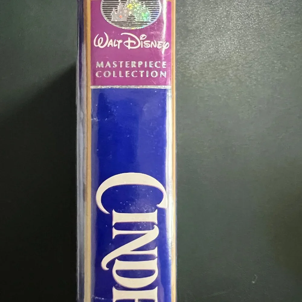 Disney VHS - Cinderella (1995) - Masterpiece Collection - 5265-1 First Pressing